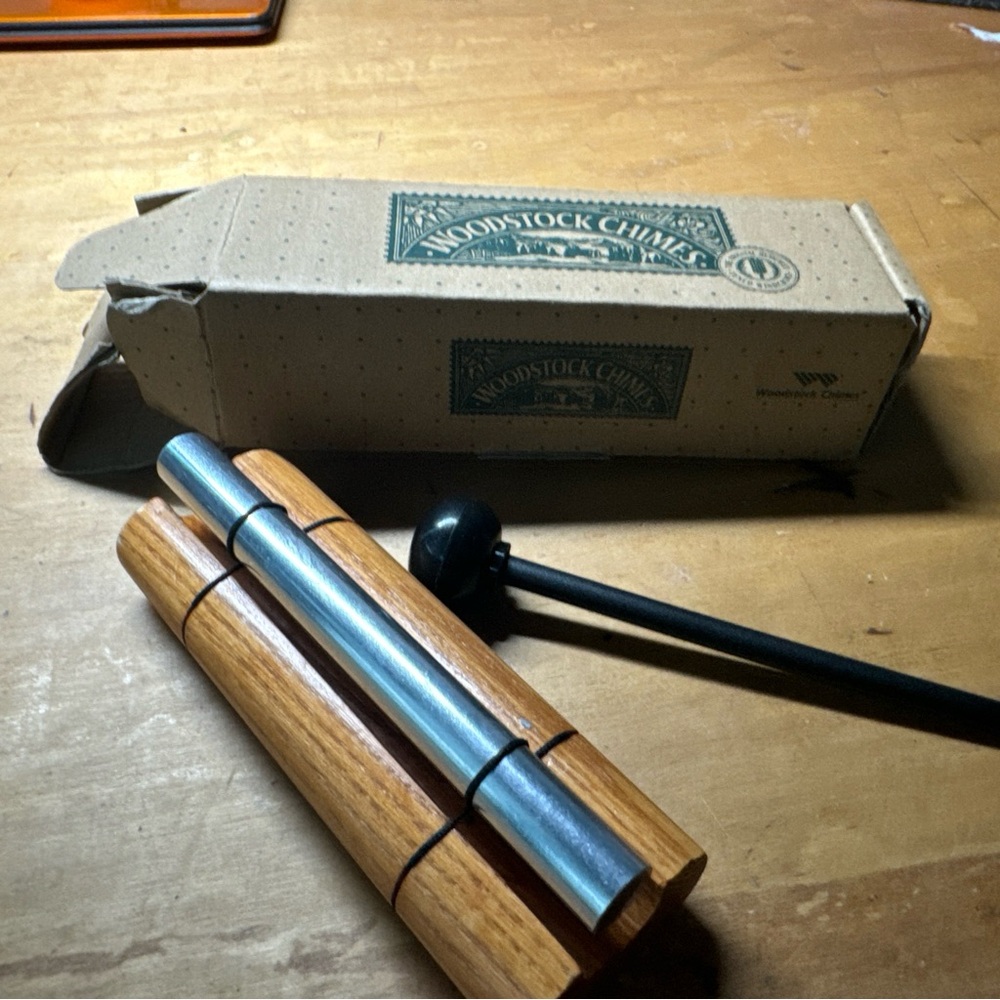 Woodstock Chimes Zenergy Solo Hand Chime, Tuned  Meditation, Yoga Mindfulness